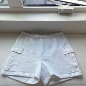 Aritzia cargo sweat shorts